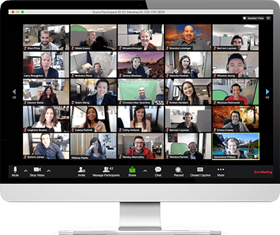 Screenshot of Weekly Group Coaching Q&A