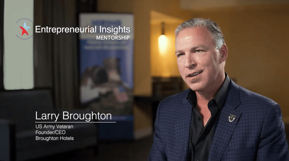 DAV Entrepreneurial Insight | Finding a Mentor, Larry Broughton